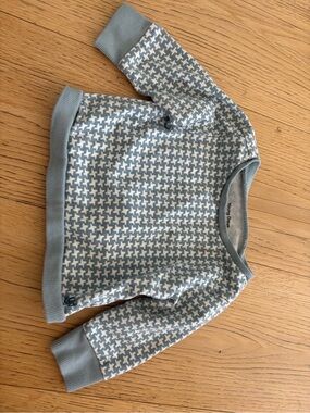 young days unworn 6-12 sweater organic cotton